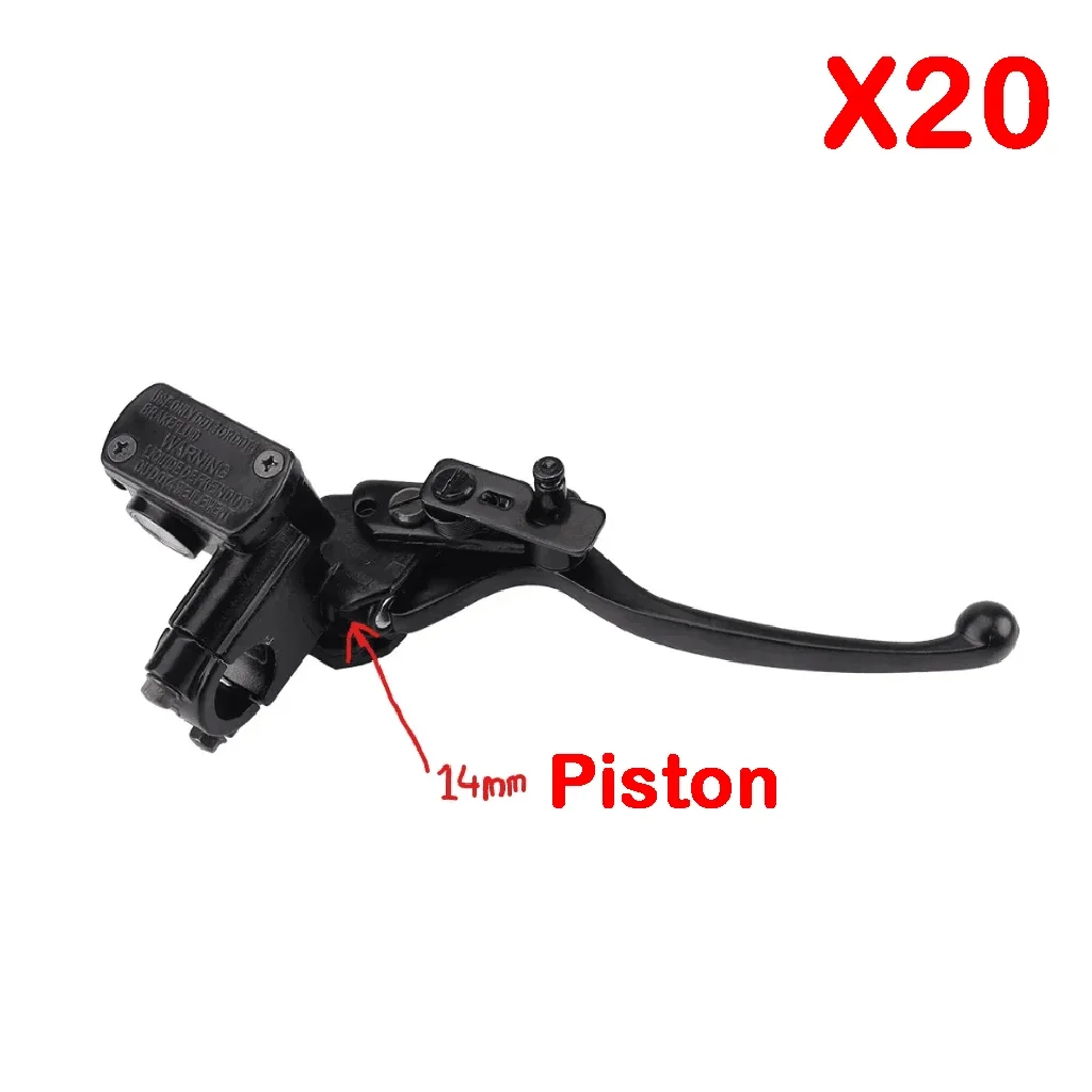 

ATV Quad Lock Тормозной рычаг Гидравлический главный цилиндр 50cc 70cc 90cc 110cc 125cc Запчасти Аксессуары X20