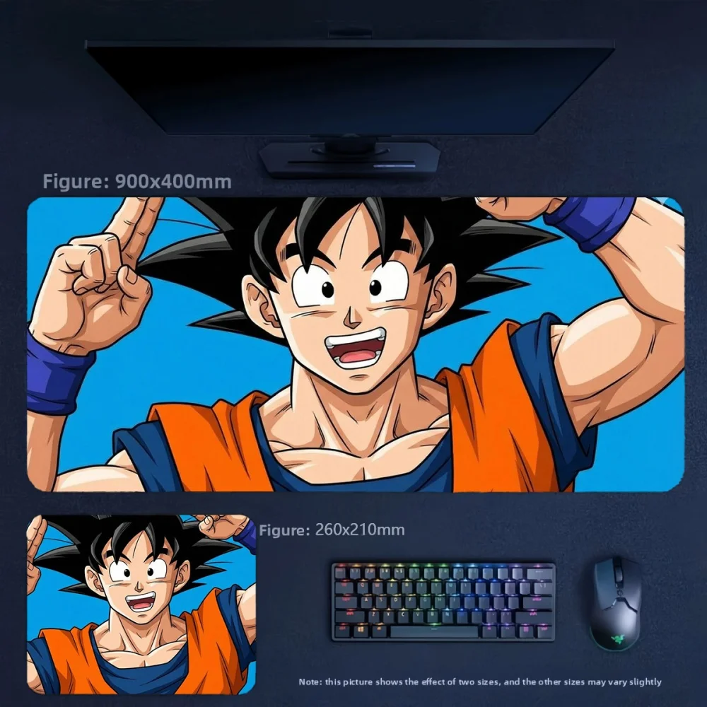 Personalized High-value Creative Leather Mouse Pad Animation Dragon Ball Goku Series Non-slip Mouse Pad Boys Small Size Non-slip