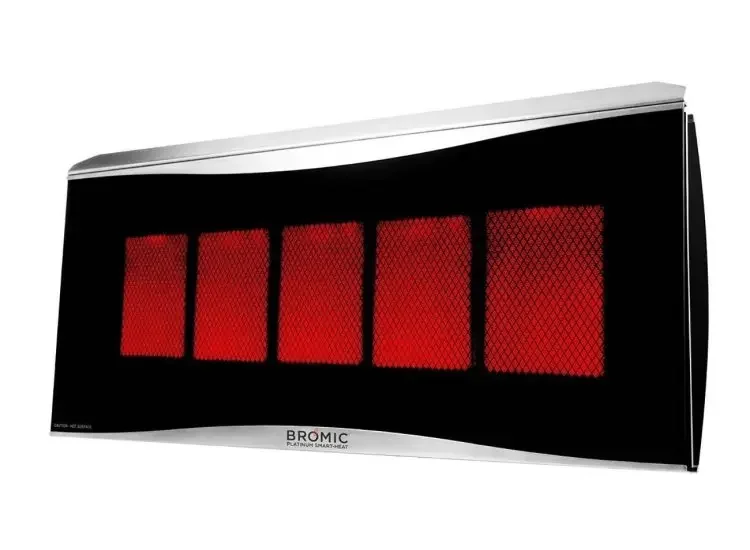 브로믹 히팅 플래티넘 스마트-히트 500 천연가스 파티오 히터