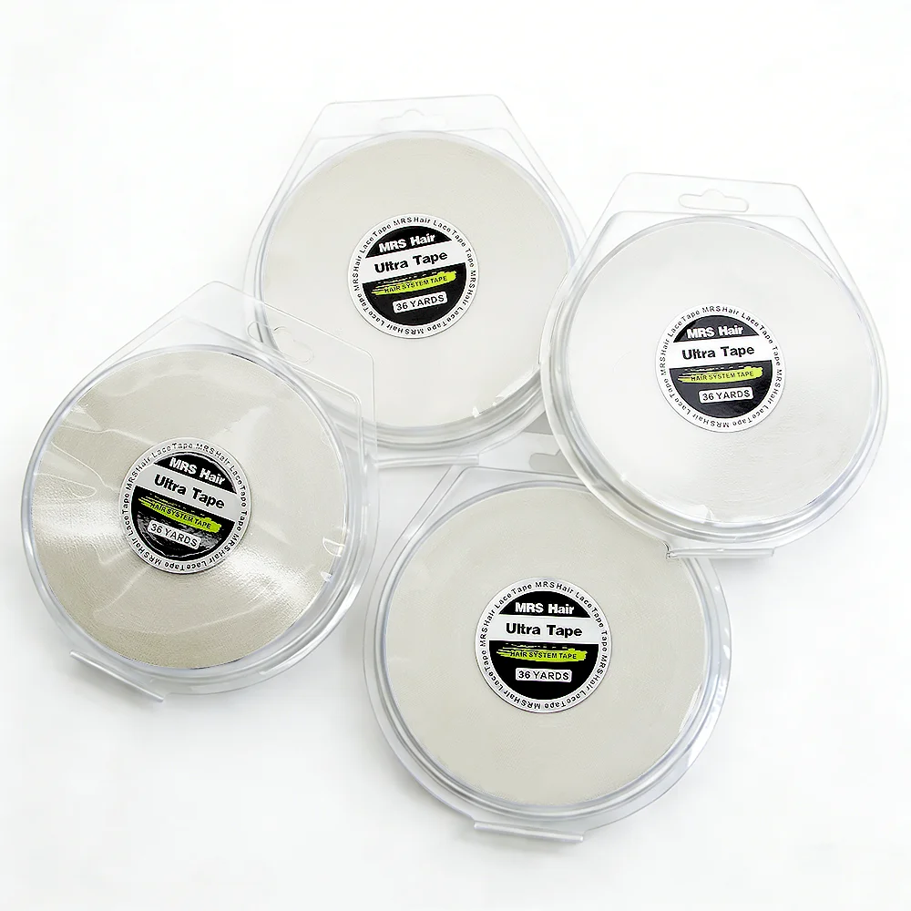 Super Strong Adhesive Wig Tape 1 Piece for Fixing Wigs Various Sizes 0.8cm/1.0cm/1.2cm/2.0cm Wide with Protective Film