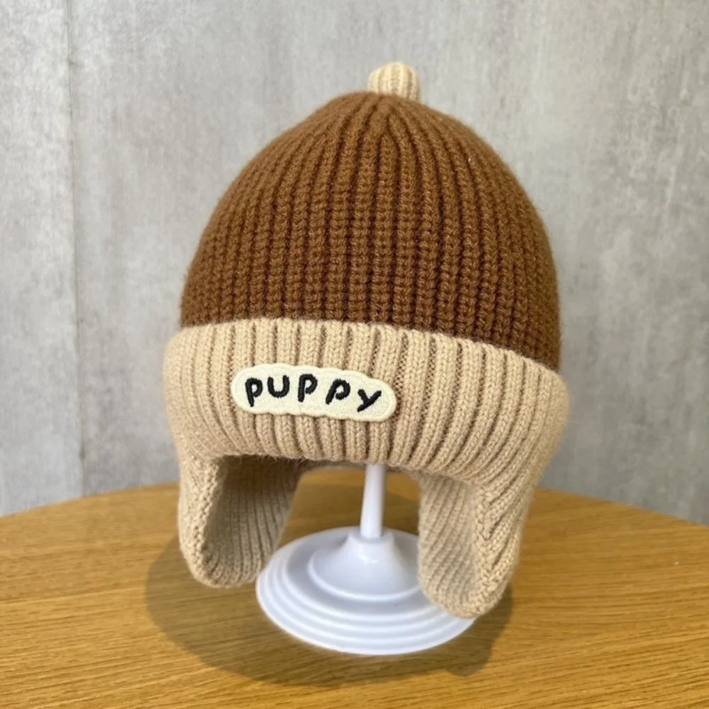 

Новая вязаная пуловерная шапка-пустышка, теплая холодостойкая защитная шапка для ушей, ветрозащитная вязаная шапка