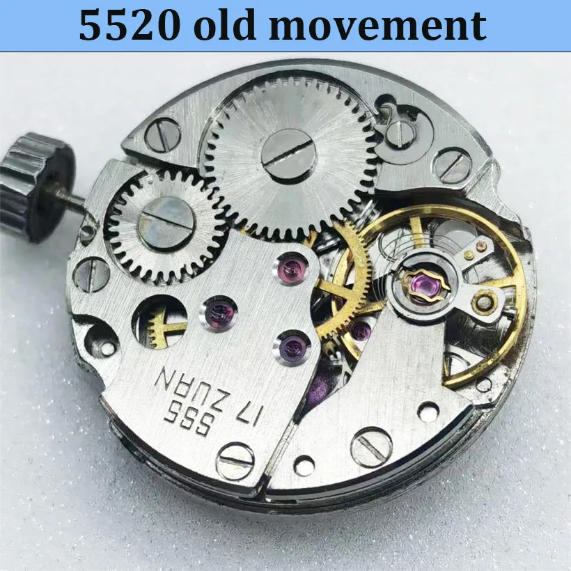 5520 Non functional Practice Old Movement Old Watch Broken Movement Disassembly Practice Movement Watch Accessories
