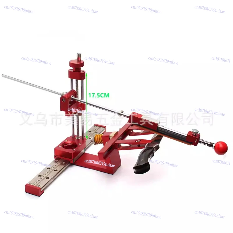Aluminum alloy sharpener Professional fixed angle sharpener High precision grinder with guide rail Turnable fast sharpening tool