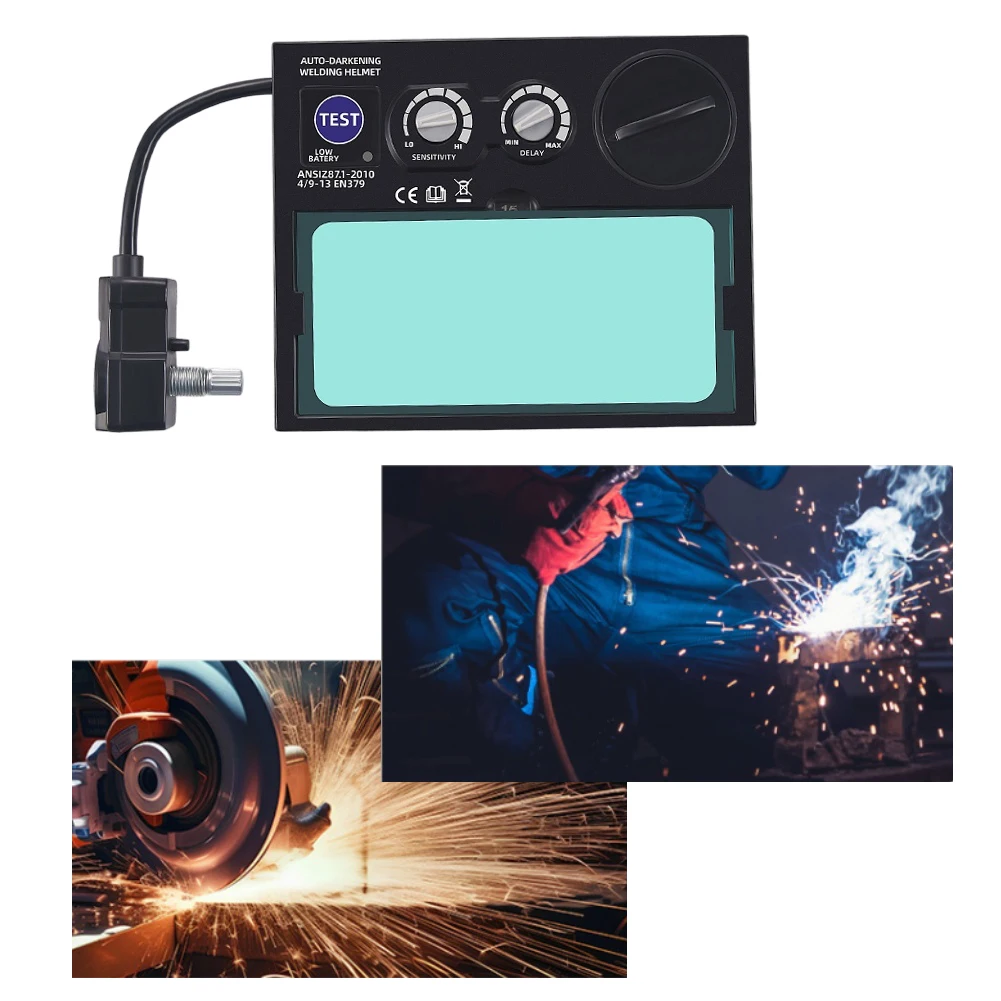 Automatic Dimming Mask LCD Welding Lens Auto Darkening Filter True Color Welding/Polish Mask/Welding Len/Eyes Mask Welding Tools