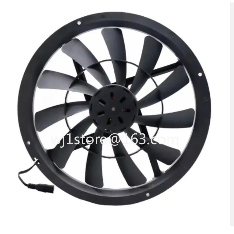 12V Silent High Airflow Cooling Fan for Electronic Cabinet RV Ventilation, PC Server Case Greenhouse Fan with 12 Volt DC
