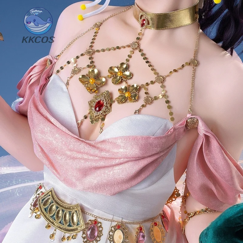 لعبة عكس: 1999 أزياء الملاك نانا التأثيرية أغطية الرأس ذيل الهالوين عيد الميلاد أنيمي حفلة كوميك كون ملابس عصرية يومية KKCos #2