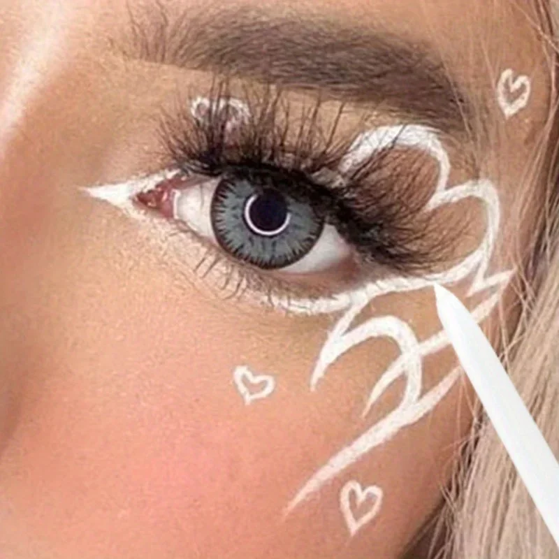 Eyeliner per trucco occhi a lunga durata Penna per eyeliner impermeabile Cosmetici per occhi Trucco Eyeliner lucido fumoso Ombretto Matita per sopracciglia