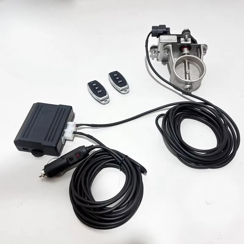 Universal Performance Racing Car Exhaust System Auto Exhaust Pipes  with Electric Valve Kit Controller