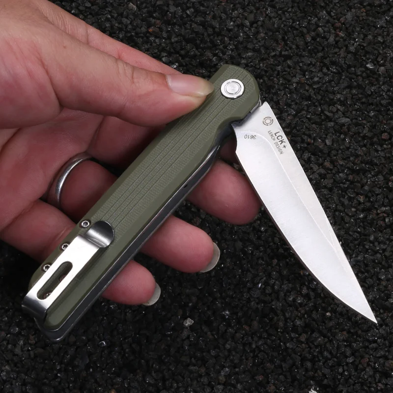 CR 3810 Multi-functional Folding Knife High Hardness Sharp Blade Material with Clamp Design Outdoor Camping Portable EDC Tools