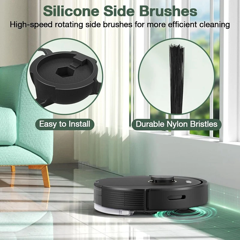 Roborock-掃除機ロボットの交換部品,メインブラシ,Hepaフィルター,ダストバッグ,q5 max,q5 pro,q8 max plus