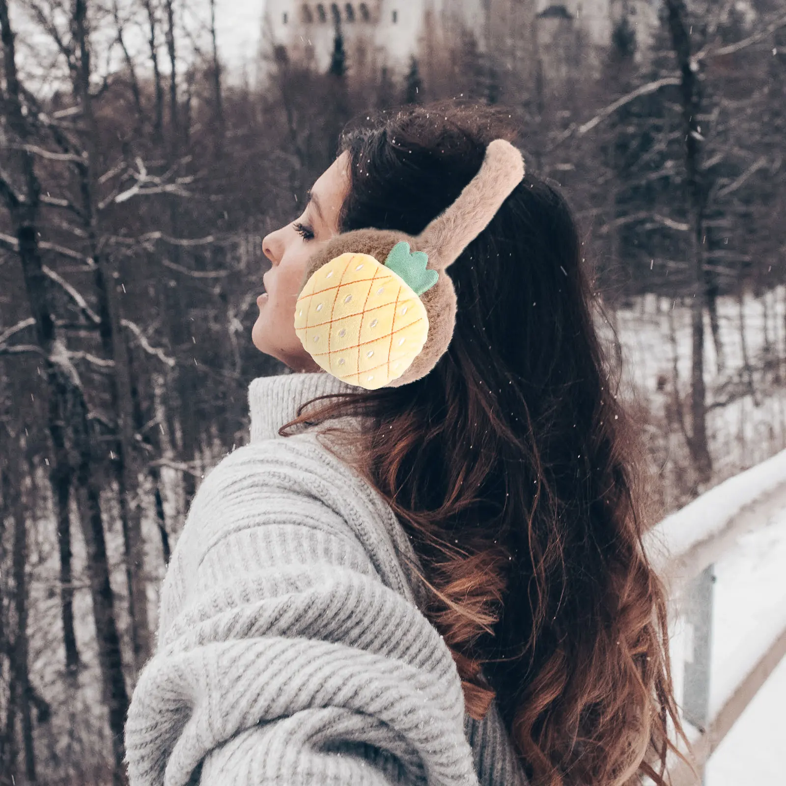 

Warm Earmuffs Womens Earphone Winter Warmer Cute for ry Snow Headband Man