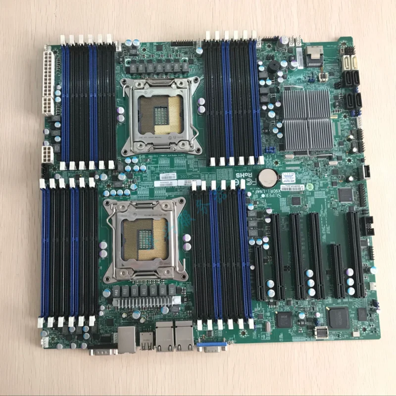 X79 Dual mainboard The X9DRI-LN4F+ supports PCIE splitting of M.2 hard disks