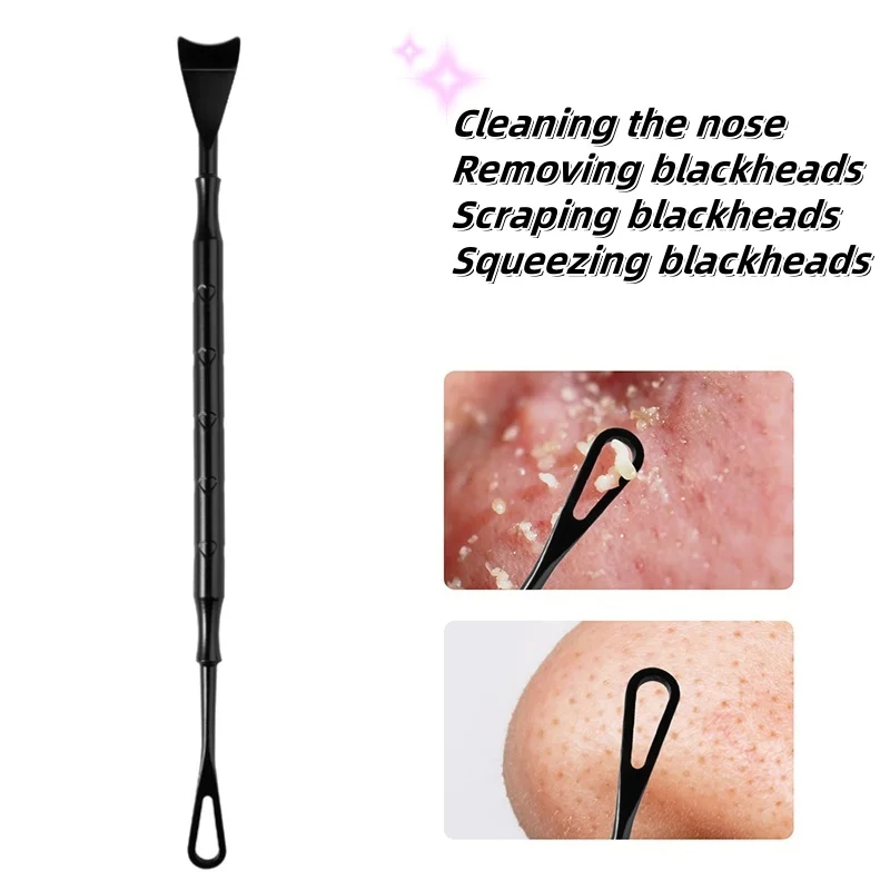 1 قطعة مزيل الرؤوس السوداء بثرة بوبر أداة حب الشباب إبرة إزالة العلاج الأبيض ظهرت Zit الأنف الوجه العيب النازع أداة #1