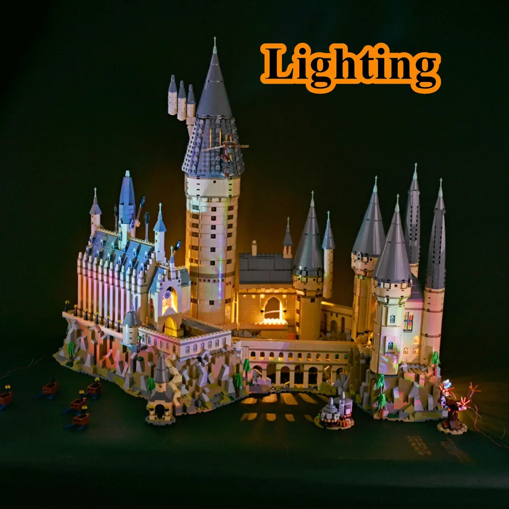 LED lighting kit for 71043 16060 building block bricks (only light no model)