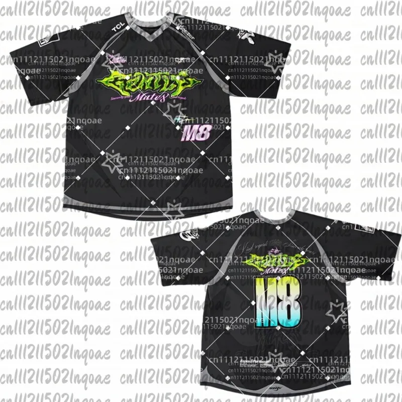 M8 Esports Club 2026 VCT Jersey Gentle Mates Fans Uniform Men Summer Breathable Short Sleeve Casual Sportswear Tops