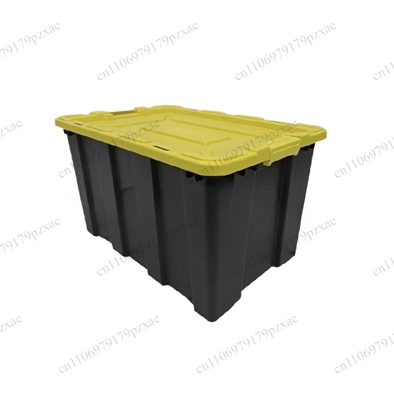 100L Large Capacity Stackable Plastic Storage Box Heavy Duty Luggage Storage Bin