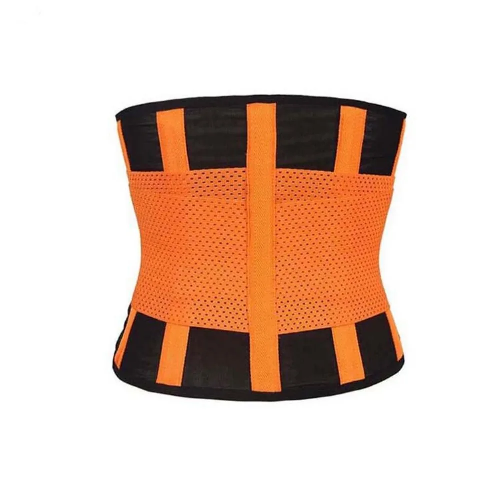 Solid Color Tummy Control Shapewear Adjustabl Belly Contracting Training Sweat Belt Train Belt Corset Shapewear Abdominal Belt