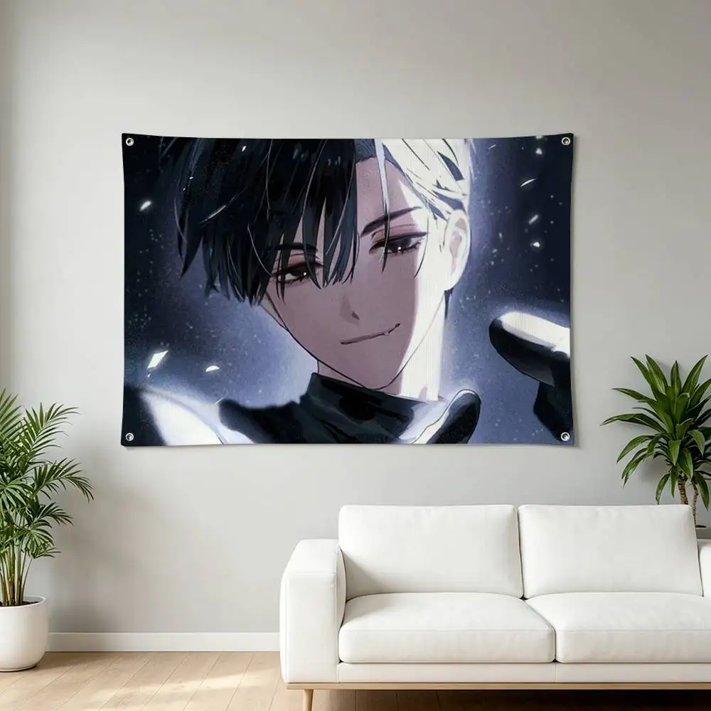 I-Ivan A-Alien Stage Art Hanging Flag Banner Indoor Outdoor Home Decor