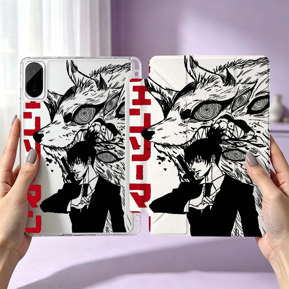 Wolf Man Illustration For Xiaomi Redmi Poco Pad 8 7 6 5 Pro SE 5G 11.2 12.1 11 inch 3Y Tablet Case Cool