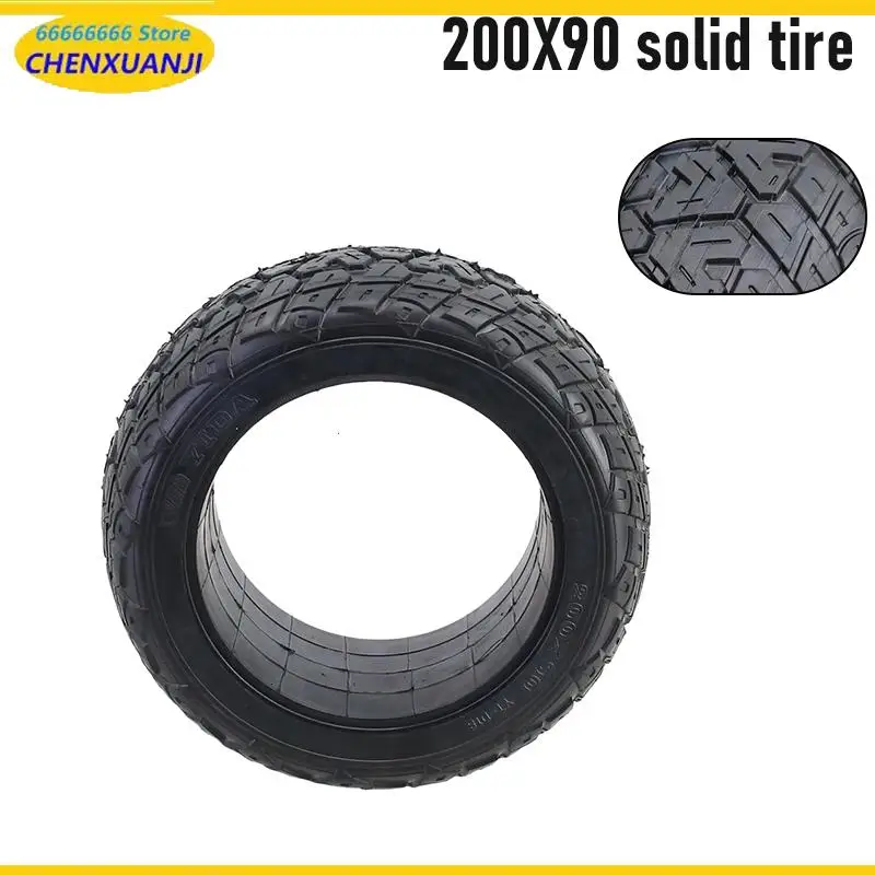 Electric Go Kart 200x90 Solid Tire Balance Car Scooter Tubeless Tirekart