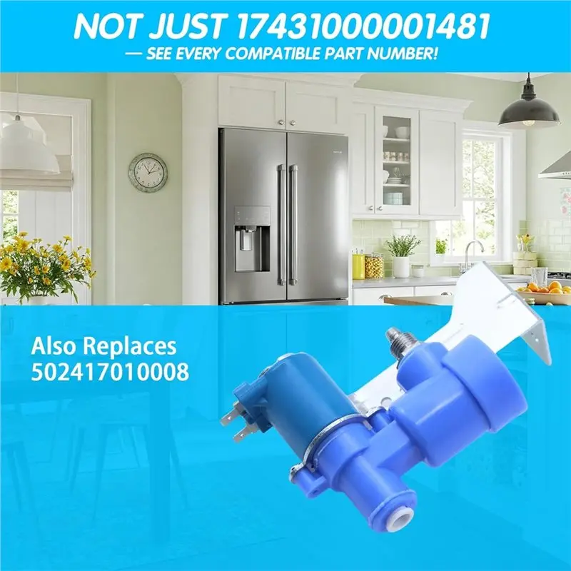 AA01-Refrigerator Water Inlet Valve For Midea Restores Ice-Maker Refrigerator Replacement Parts