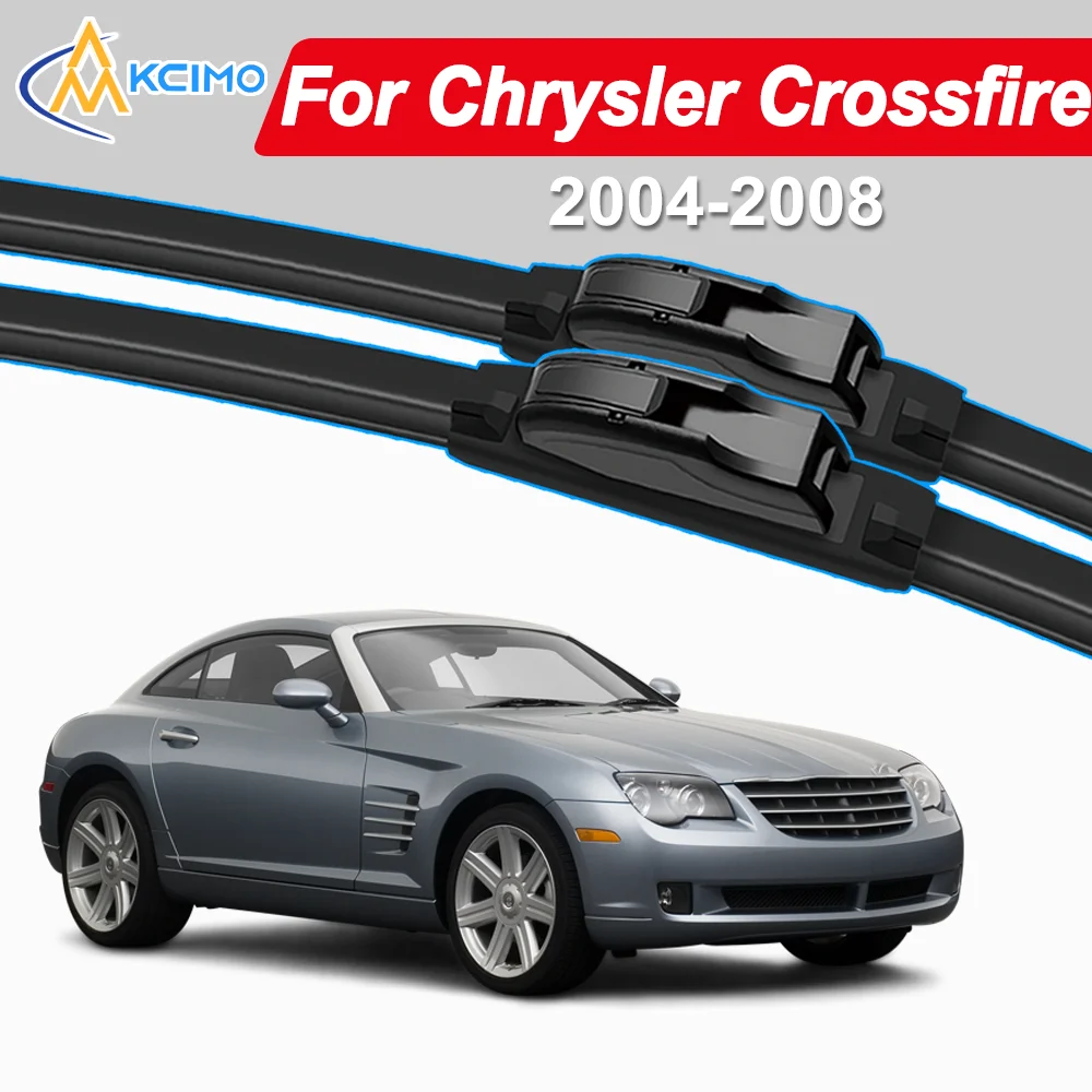 

2Pcs Front Windshield Wiper Blades For Chrysler Crossfire 2004-2008 Windscreen Window Car Accessories Easy To Install