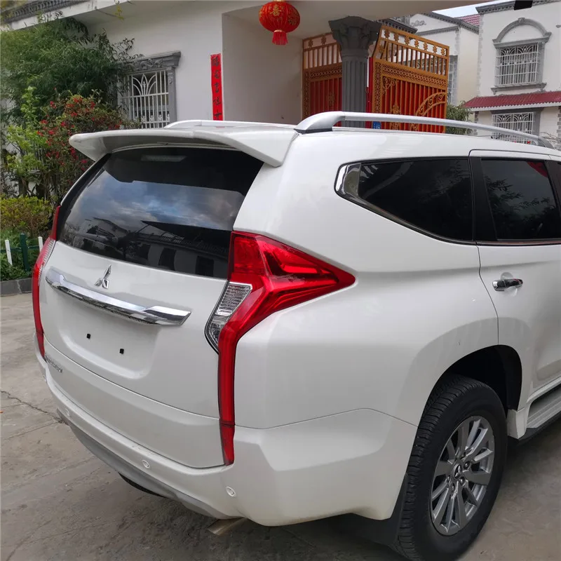 For Mitsubishi Pajero sport 2017 ABS Plastic Rear Trunk Wing Spoiler For Mitsubishi Pajero Spoiler 2016-2019