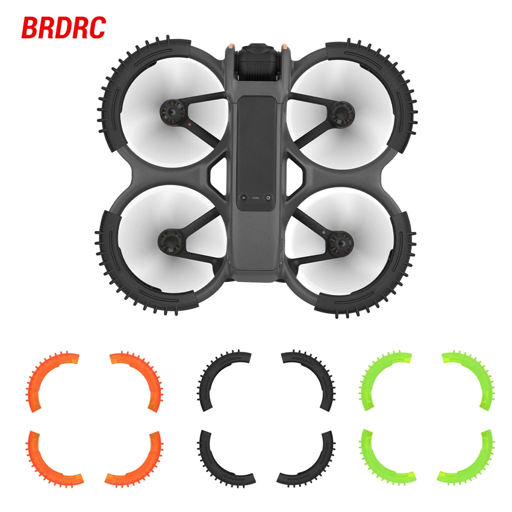 BRDRC Propeller Guard For DJI Avata 2 Drone Protector Bumper Rings Propeller Anti-drop Lightweight Protection Cover  Accessory