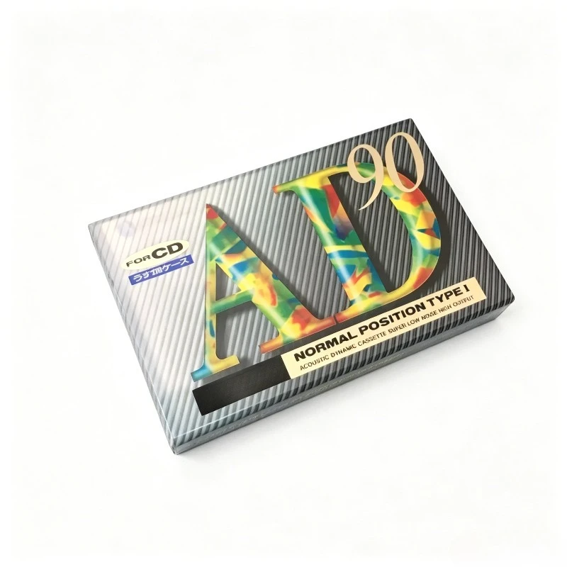

100% Original New For TDK AD 90min Type I Blank Cassette Tape For Voice Recording & Gift Use
