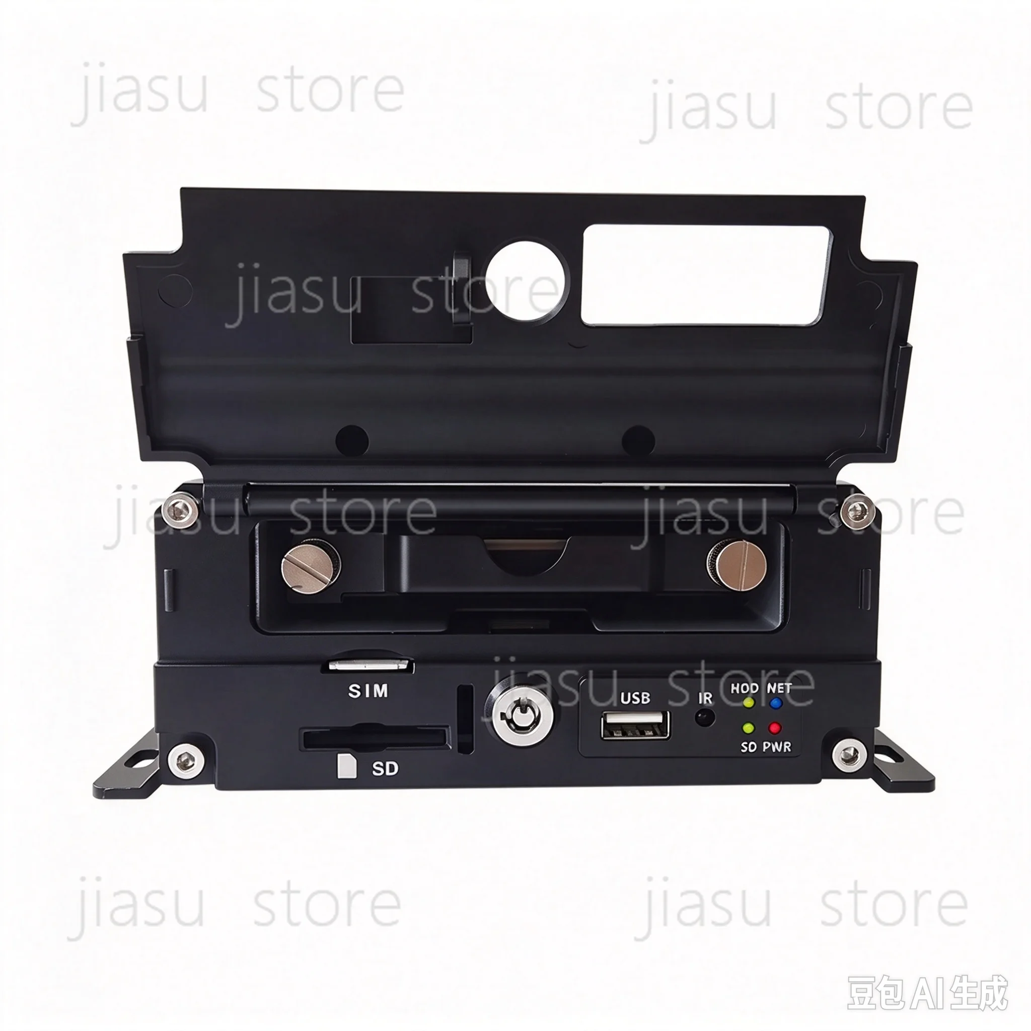 8-Channel Mobile DVR with WiFi 4G GPS Wireless H.264 Compression Two-Way Audio Human Detection Night Vision Digital Video Record