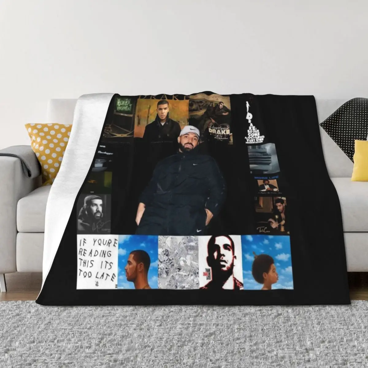 

Drake Albums Throw Blanket for babies Blankets For Bed Blankets Sofas Of Decoration Moving Blankets