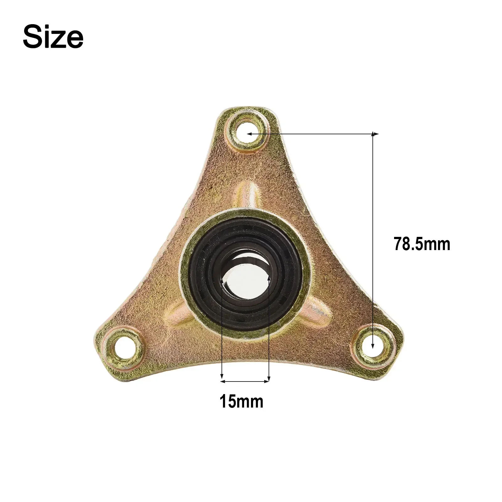 

ATV Front Hub Gear Panther 110C ATV Four Wheels Go Kart Inner Hole 15mm Three-hole Wheel Core Wheel Hub Mount 1pcs