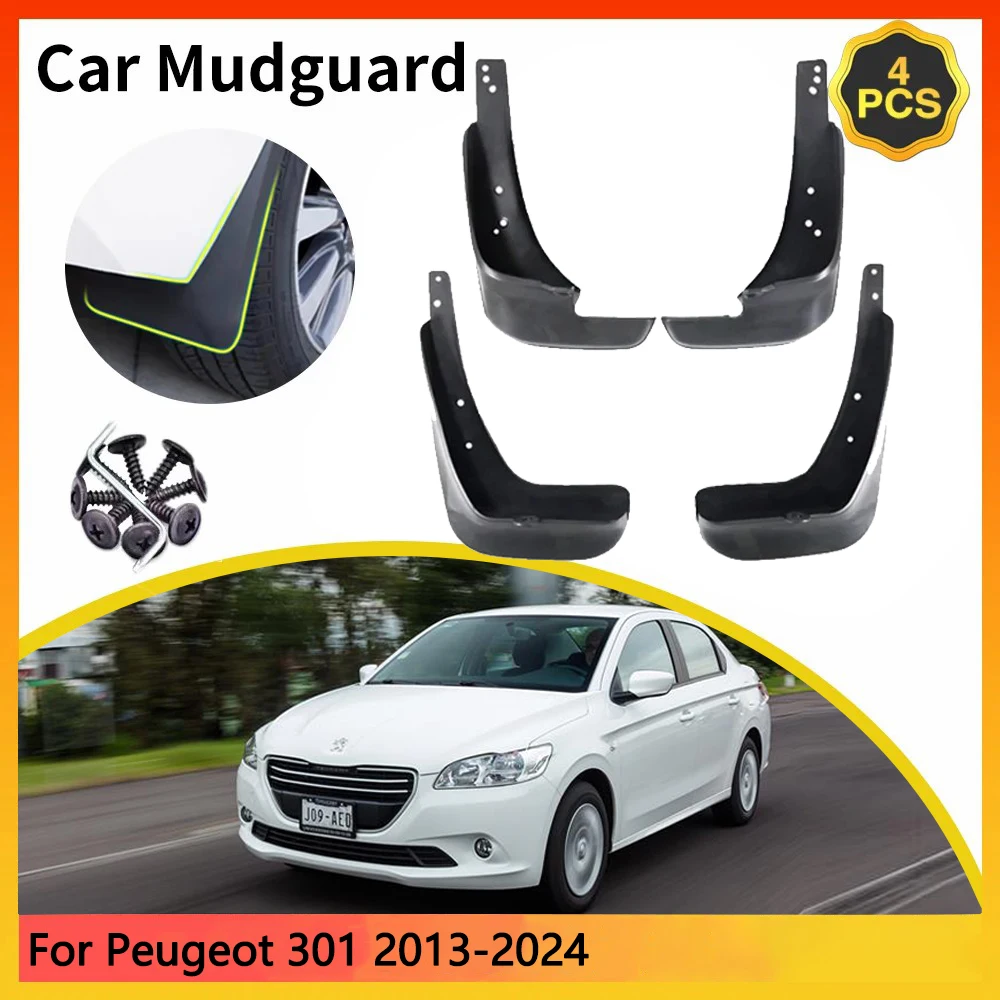 

Для Peugeot 301 Citroen Elysee IKCO Tara 2013-2024 2014 2015 2016, автомобильные брызговики, брызговики, брызговики, крыло