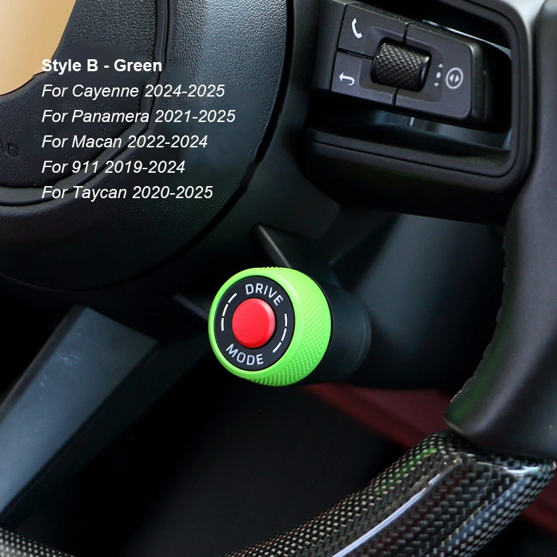 Sport Chrono Lenkradknopf für Porsche Cayenne/Panamera Macan/911 718/Taycan 2017–2025 SC Modus Switch Kit Plug Play – Detail 16