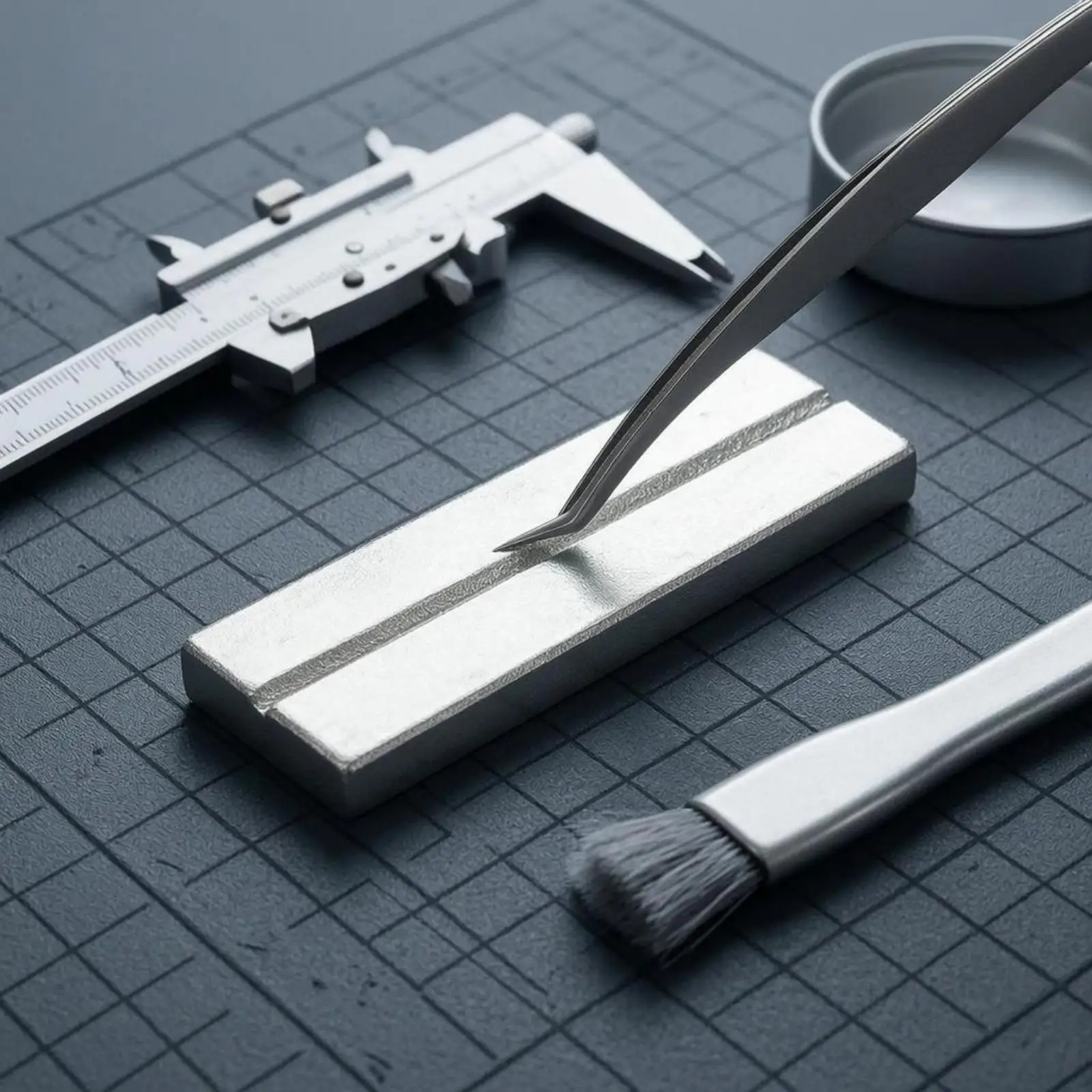 Tweezer Sharpening Device Grit Block Detailed Tip Polishing Tool for Sharp Curved and Sticker Tweezers