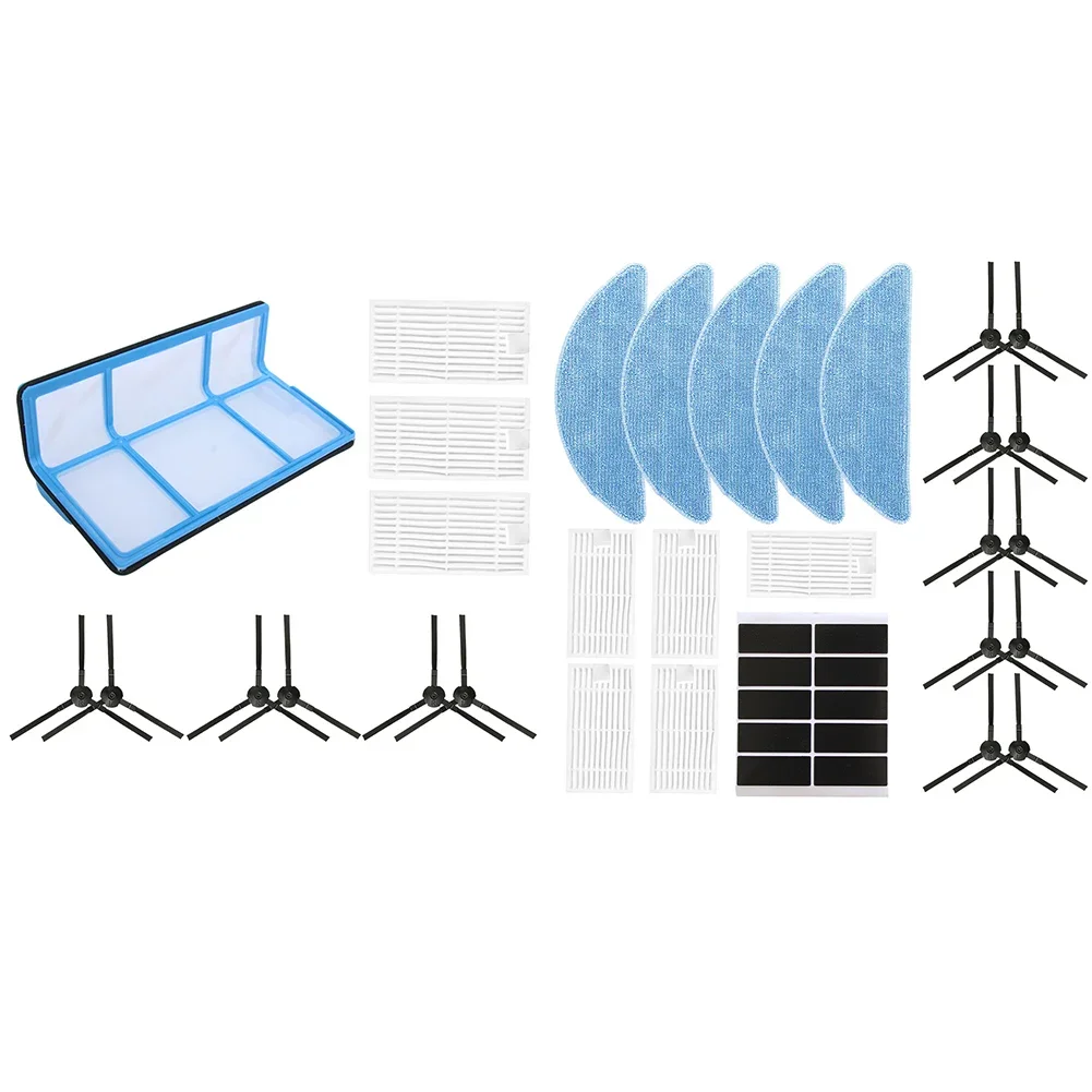 Seiten bürsten filter Mopptuch für v3, v3s, v5, v5s pro. Roboter Staubsauger Ersatz Roboter Kehrmaschine Ersatzteil Haushalts gerät