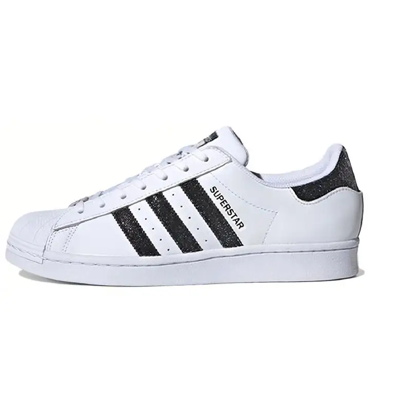 Adidas Superstar Swarovski White Black Sneakers shoes FX7480