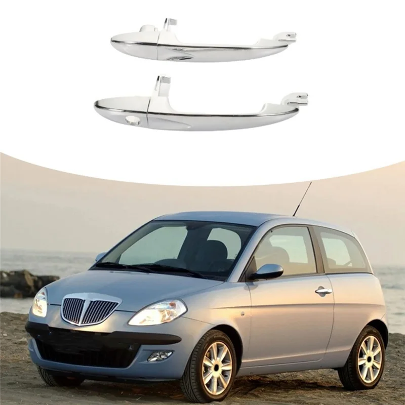 

Exterior Door Handles For Lancia Ypsilon 1.2 1.3 1.4 D Multijet JTD 1.4 16V LPG Replace 735350094 735434132 735409024