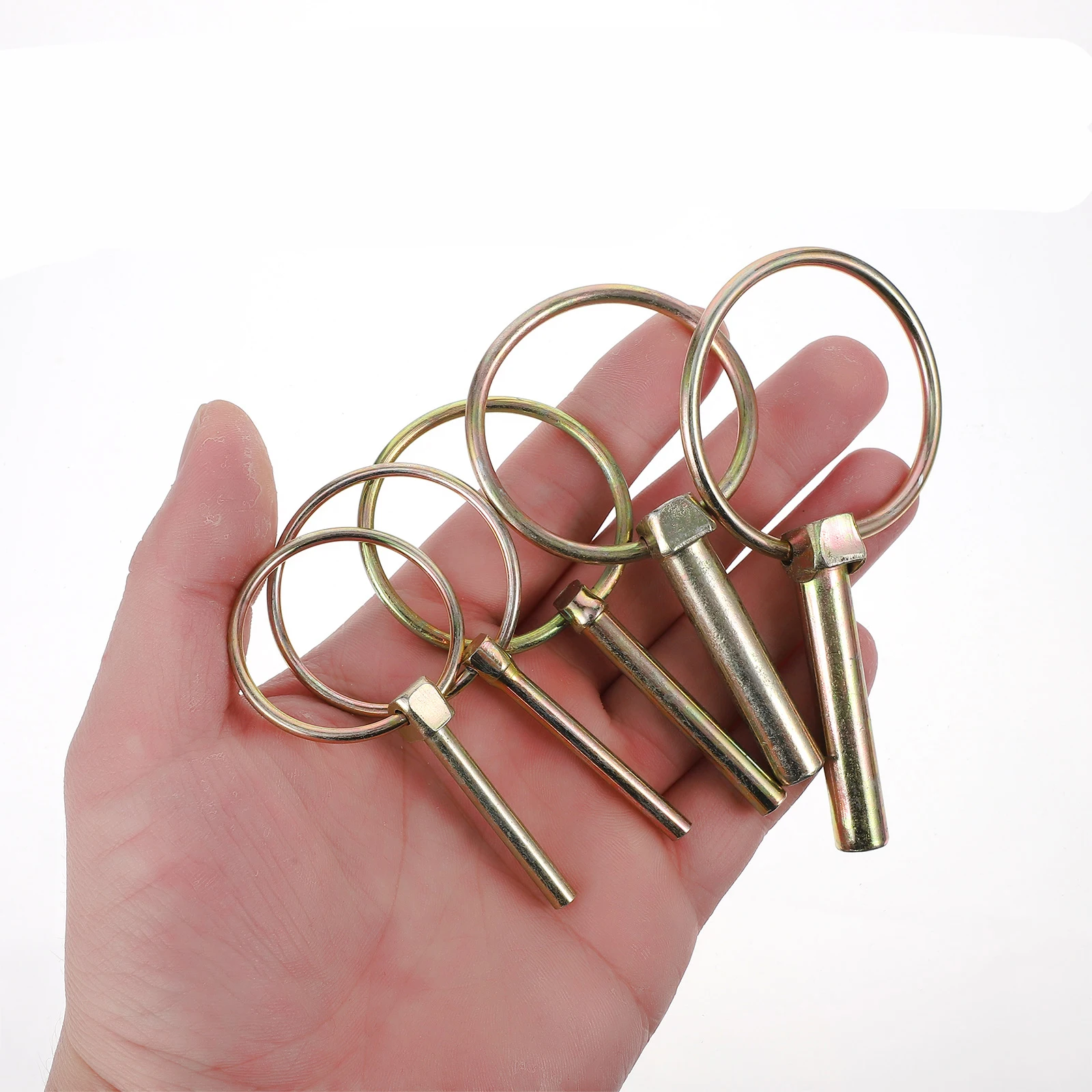 

15pcs Safety 6x45mm 10+8x45mm 5 Premium Alloy Heavy Duty Trailer Pin Hitch Farm Mower Pin Car Tractor