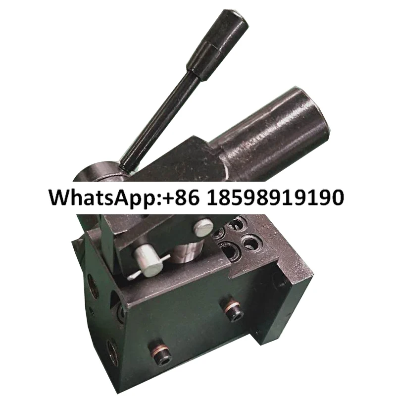 SYB series manual hydraulic pump pump head, hydraulic machine parts two-way large flow ultra-high pressure manual hydraulic pump