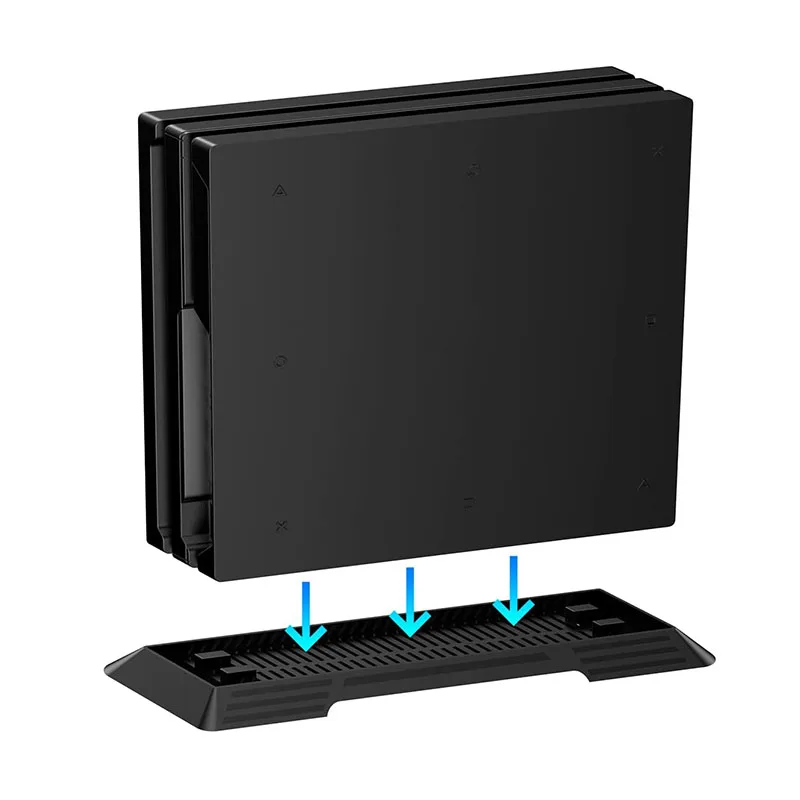 Para PS4/PS4 Pro/PS4 consola delgada soporte Vertical soporte de montaje soporte de refrigeración consola de juegos Host Base soporte Accesorios