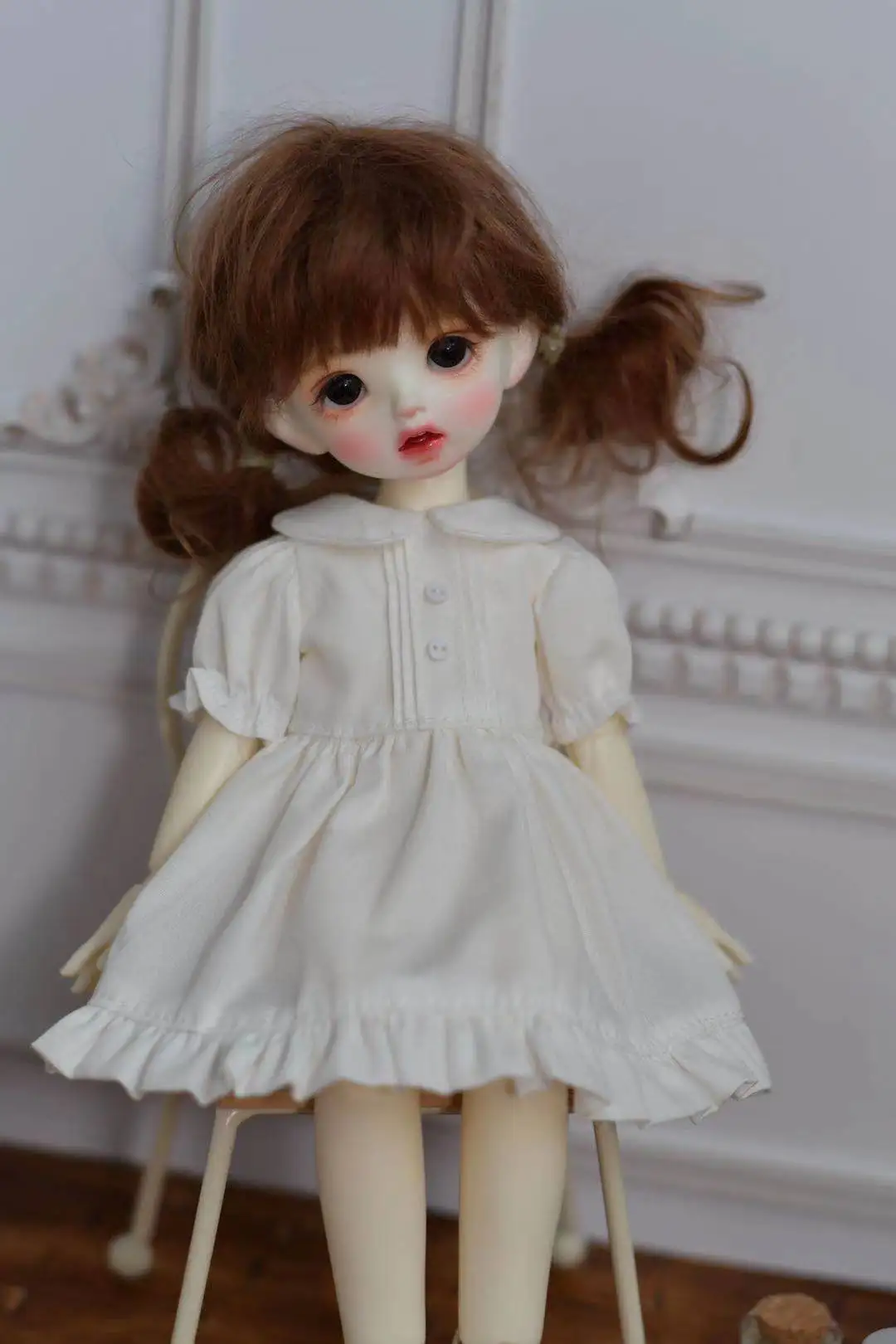 Bjd doll blythe dress  Solid color short skirt  30 cm toy cloth (Fit for Pullip,Ob24,,Azone,Licca,ICY, JerryB, 1/6 Doll Accessor