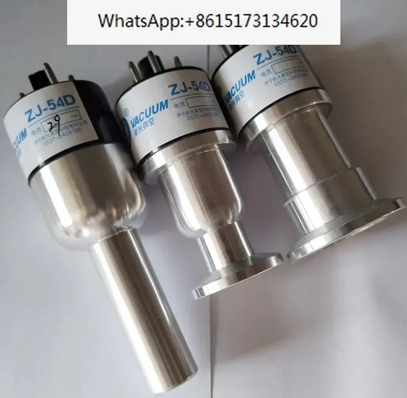 New Light Brand Vacuum Gauge and Thermocouple Gauge ZJ-54D Direct Insert Flange KF16 KF25 Metal Material