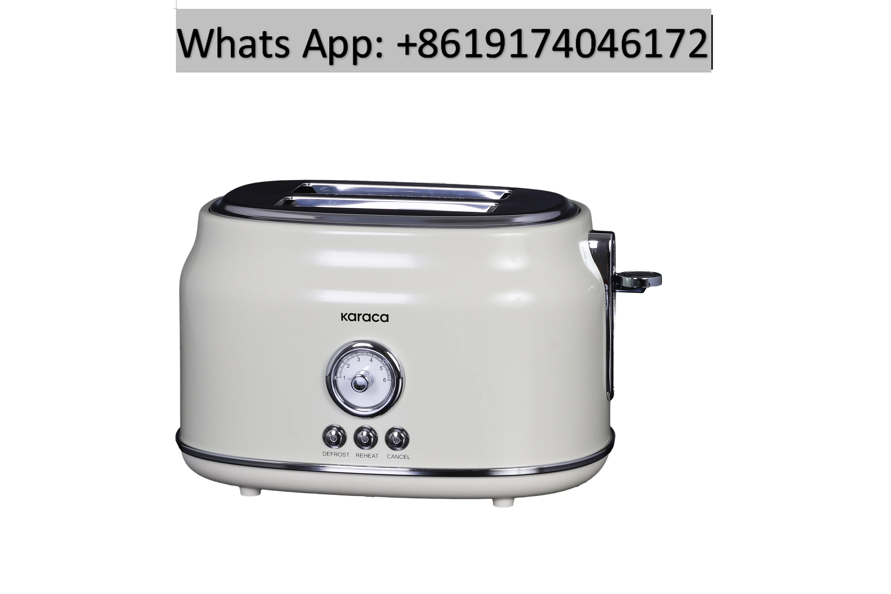 

Export Europe Germany Toaster 2 pieces Fully automatic household toaster breakfast toaster retro