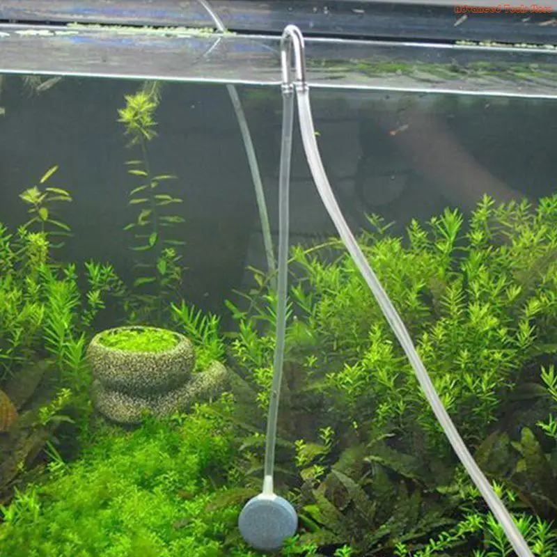 Aquariums Accessories StainlessSteel Tube UShape Pipe Oxygen Diffuser W91B
