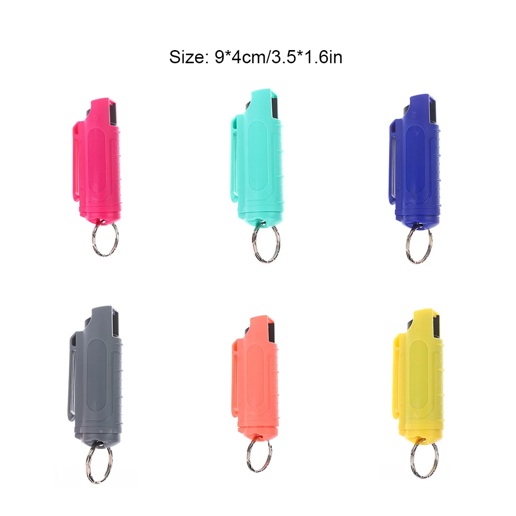 Multi-functional Self Defense Keychain For Outdoor Emergencies Portable Durable Self-Defense Plastic Green