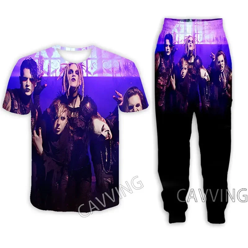 

Davey Suicide Rock 3D Print Casual T-shirt + Pants Jogging Pants Trousers Suit Clothes Women/ Men's Sets Suit Clothes