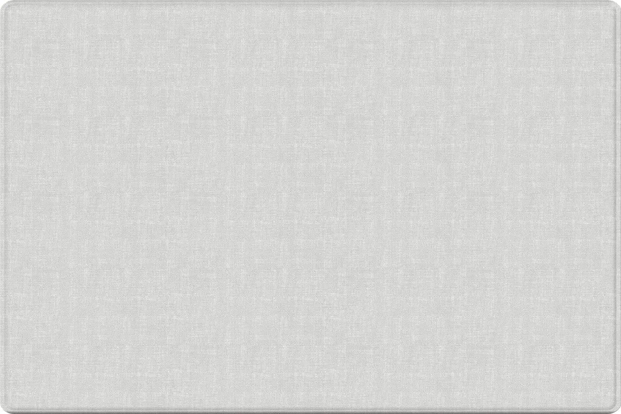 Tela gris, de una pieza, reversible, resistente al agua, grande)