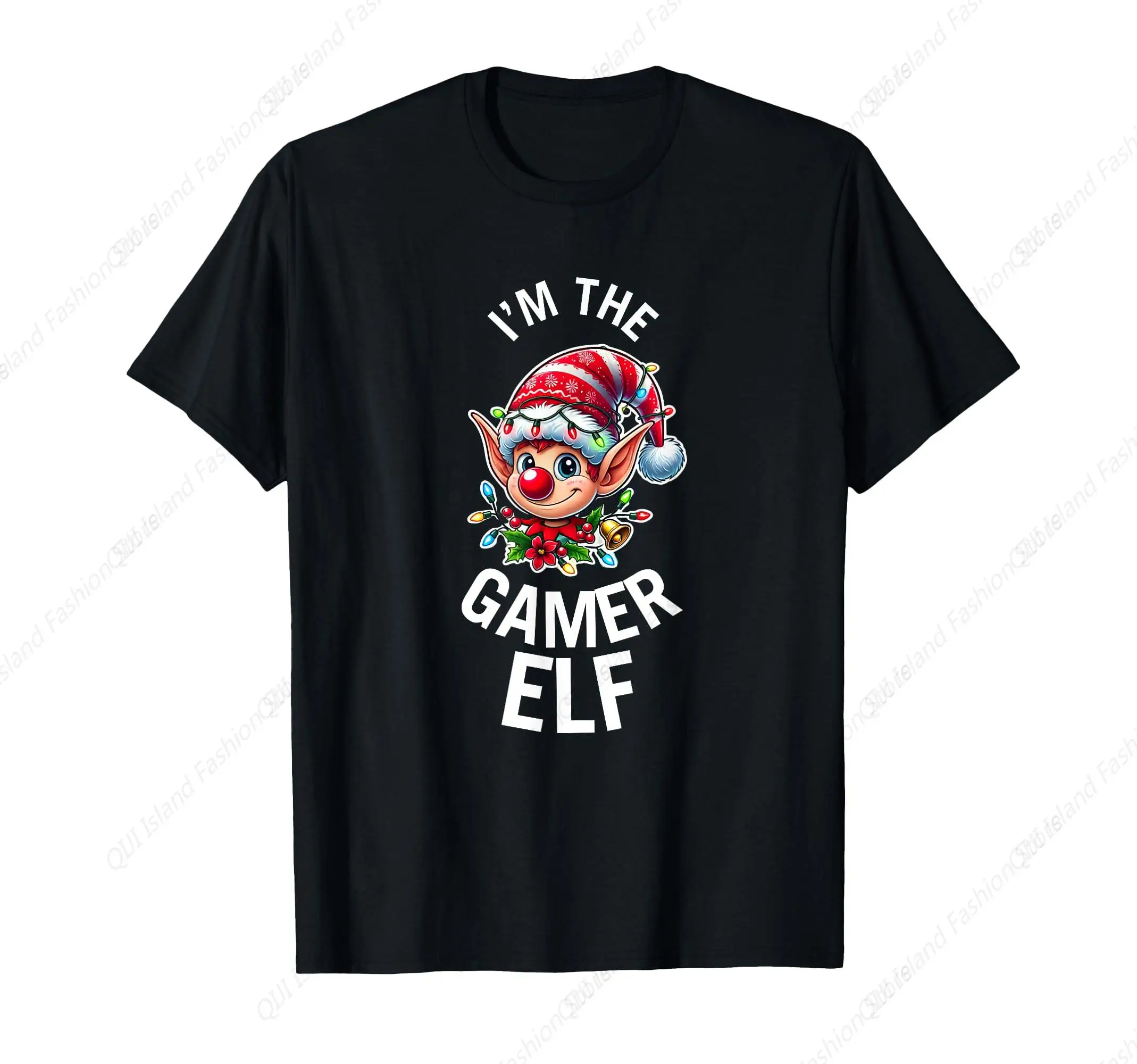 

The Gamer Elf Family Matching Group Christmas T-Shirt