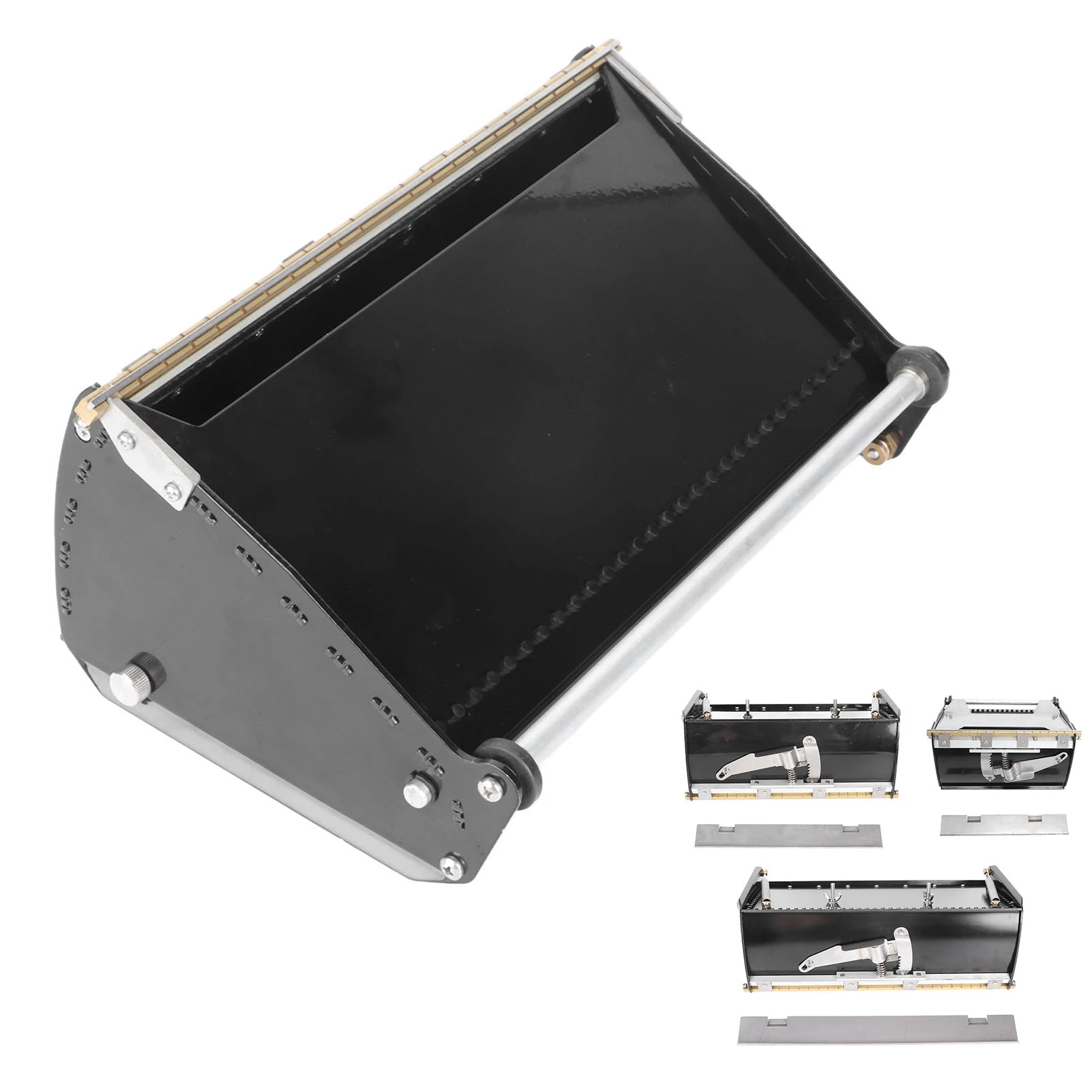 벽보드 마감 상자 퍼티 파우더 스크레이퍼 벽 석고 및 스크래핑 플랫 박스 도구